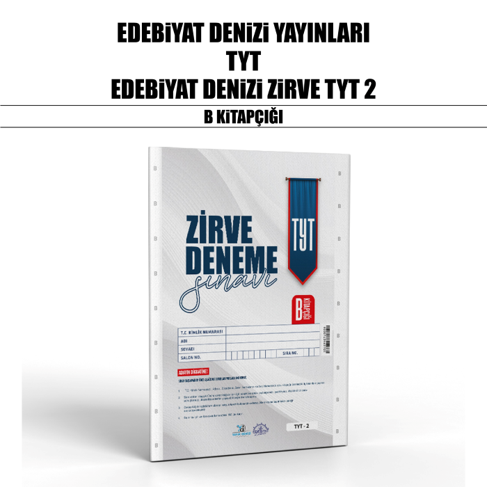 EDEBİYAT DENİZİ TYT SNV 2-B - 25-26